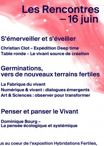 Quand le vivant nous fait agir -  Les Rencontres
